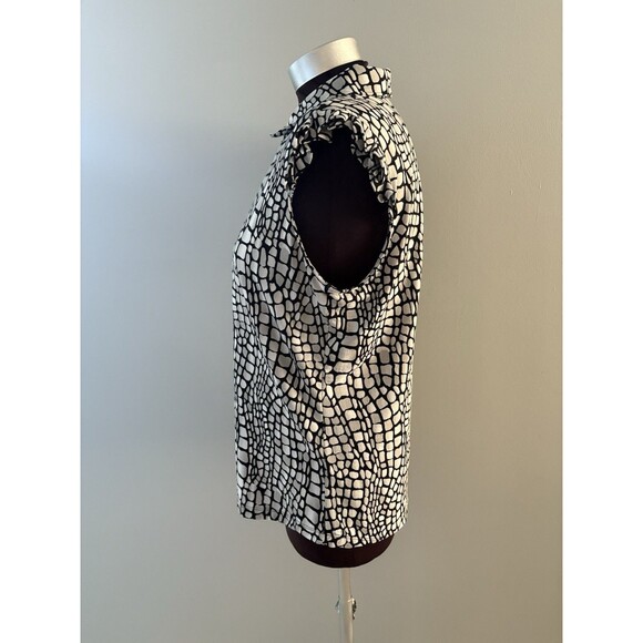 IBKUL 1/4 Zip Shirt Size Large Black Gray UPF 50 Golf Performance Pickleball - Picture 4 of 15